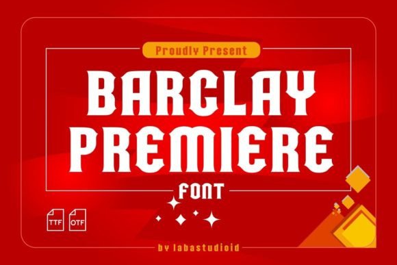 Barclay Premiere Font for Web Design