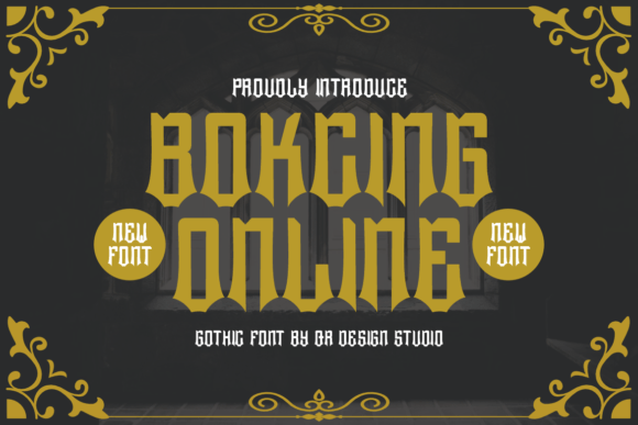 Bokcing Online: A Bold Font for Business