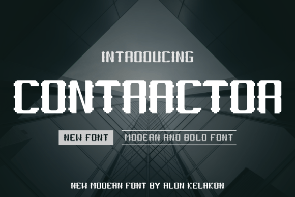 Contractor Font: Bold & Beautiful