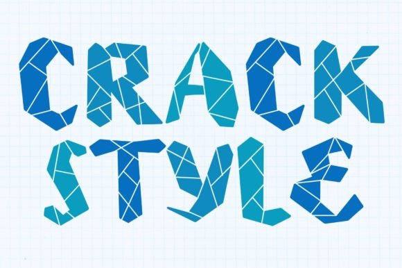 Crack Style Font for Business