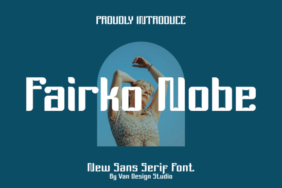 Fairko Nobe: Bold Sans Serif Font