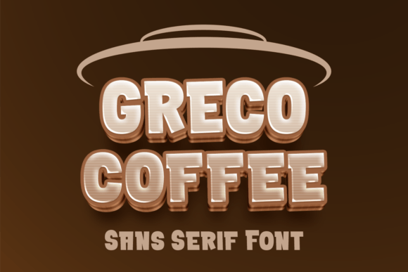Greco Coffee: A Bold Font for Business
