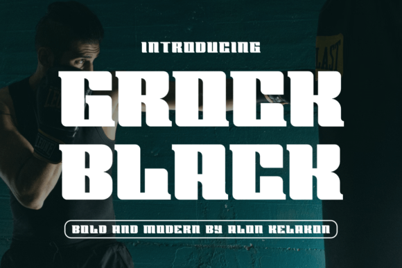 Grock Black Font Review