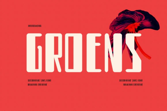 Groens: A Bold Sans Serif for Editorial Design