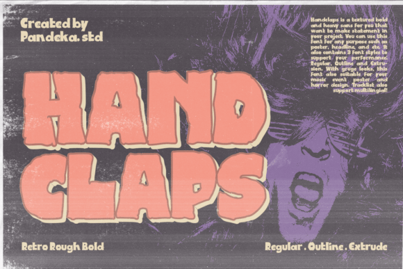 Handclaps: Bold Typography for Impact