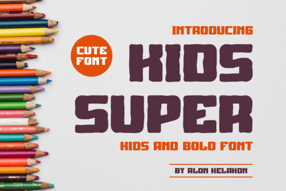 Kids Super Font for Bold Branding