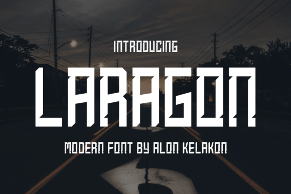 Laragon: A Bold Serif Font for Creative Projects