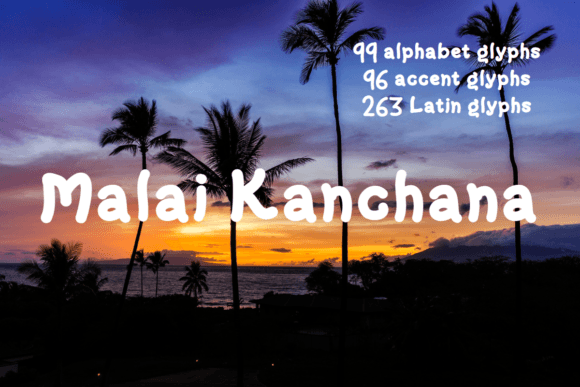 Malai Kanchana: A Golden Slab Serif for Web Design