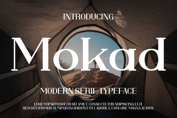 Mokad: A Bold Serif Font for Creative Projects