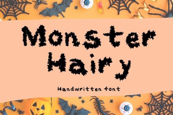 Monster Hairy: A Bold Font for Web Design