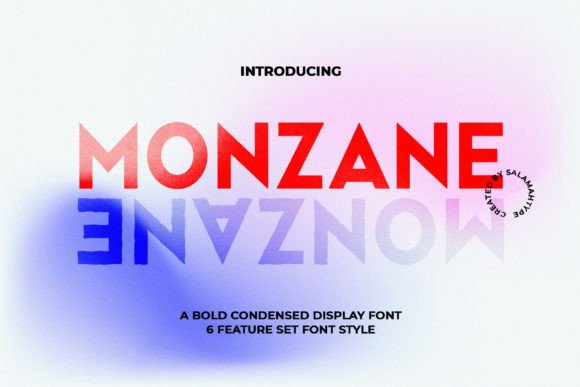 Monzane: Bold Typography for Creative Makers
