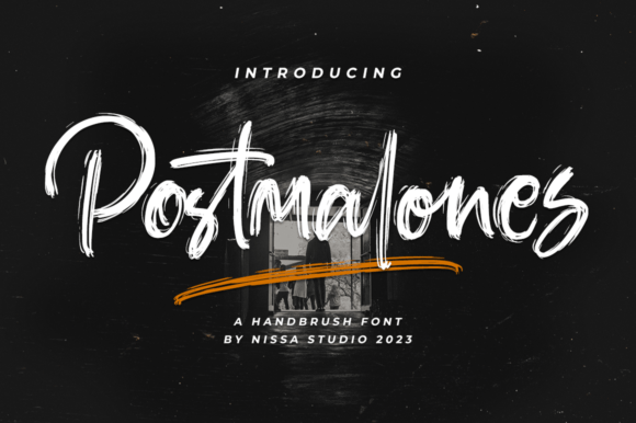 Postmalones: A Bold Handwritten Font for Web Design