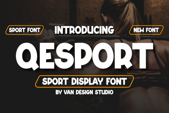 Qesport: A Bold Font for Editorial Design