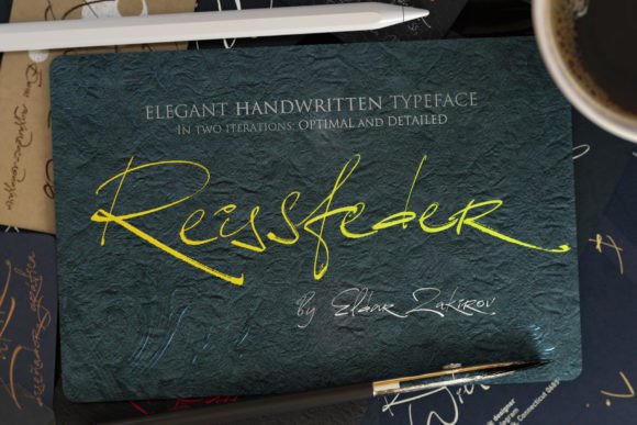 Reissfeder: Elegant Handwritten Font for Business