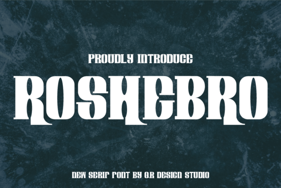 Roshebro Font: Elegant Serif for Business