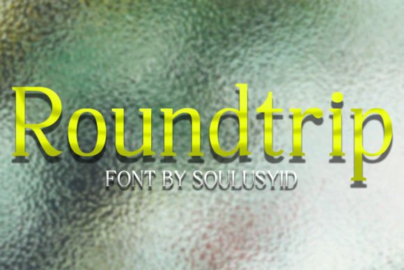 Roundtrip Font: Stylish Serif for Web Design