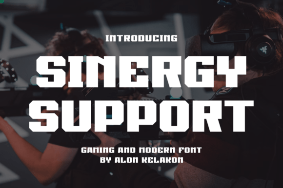 Sinergy Support Font for Bold Branding