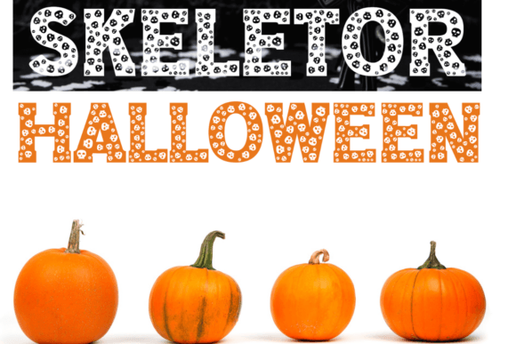 Skeletor: A Halloween Font for Bold Campaigns