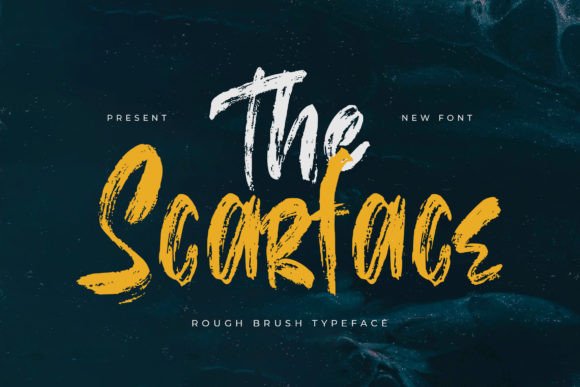 The Scarface Font: Bold and Unapologetic