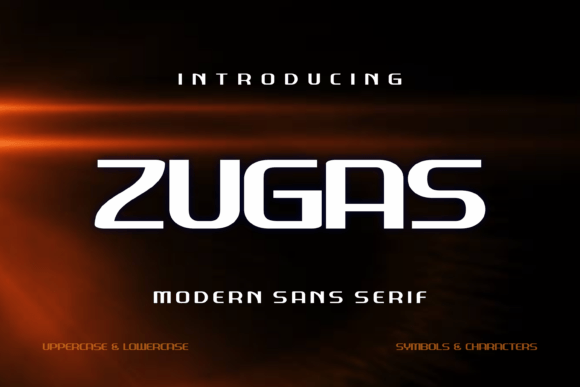 Zugas: A Bold Font for Business